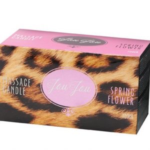 JouJou Massage Candle Ceramic (Spring flower)