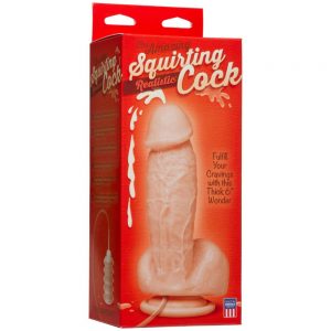 SQUIRTING REALISTIC COCK