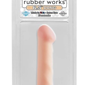 Basix Rubber Works - 6.5" Dong with Suction Cup