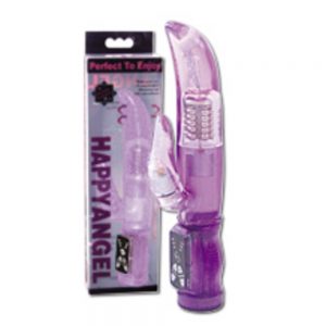 Happy Angel. Rotation and vibration adjustable vibe.