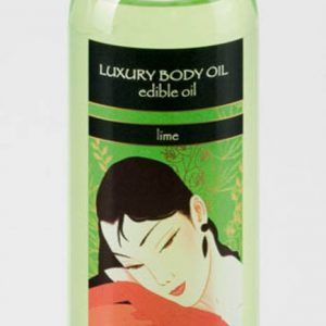 LUXURY BODY OIL - edible oil, luxury body oil - lime - 100ml