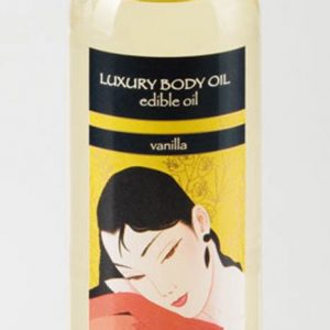 LUXURY BODY OIL - edible oil, luxury body oil - vanilla - 100ml