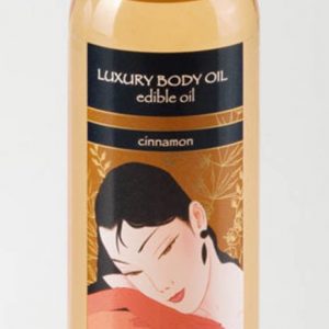 LUXURY BODY OIL - edible oil, luxury body oil - cinnamon - 100ml