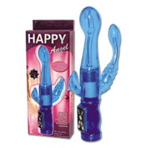 Happy Angel. Clitoris and anus stimulating vibe with adjustable rotation an