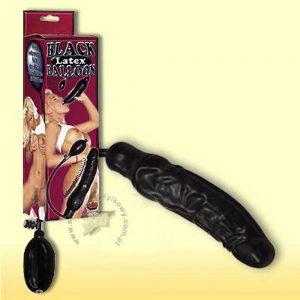 Black Latex Balloon
