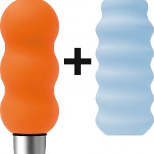 Joystick micro-set Gyro, Orange + Hellblau (orange + light blue)