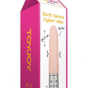 SIXTH SENCE CYBER VIBRATOR FLESH