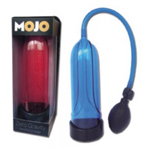 Zero Gravity Mojo Color Blue. Developer penis 20 cm. Manufactured in ABS pl