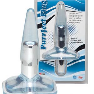 Purrfect Plug - Clear Blue
