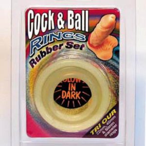 Cock & Ball Rings 3er-Set Glows