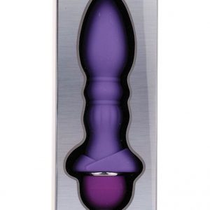 PURRFECT SILICONE ANAL VIBRATOR PURPLE