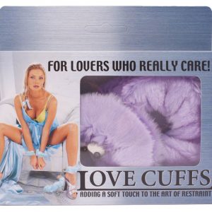 LOVE CUFFS PURPLE PLUSH