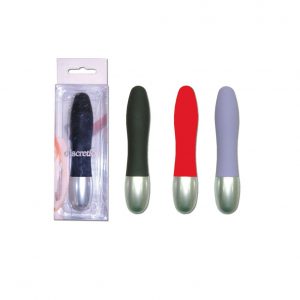 Discretion. Smooth penis with vibration. Red colour.
