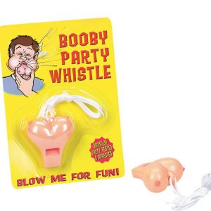 Plastic Boobie Party Whistle