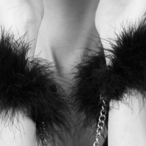 Zazazu Feather Handcuffs