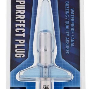 MENZSTUFF PURRFECT PLUG CLEAR BLUE