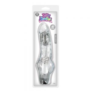 Jelly Rancher - 8" Vibrating Massager - Clear