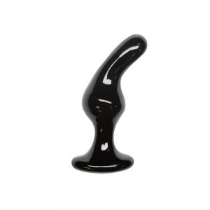 Crystal - Glass Plug - Black