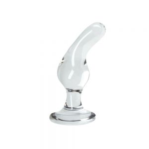 CRYSTAL GLASS PLUG CLEAR