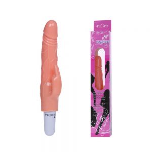 Vibe TPR Material 1AA Battery Color:Flesh