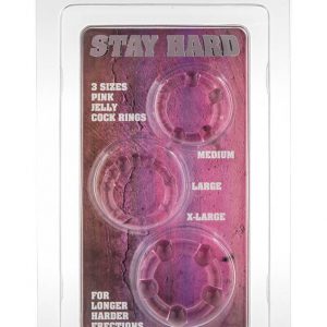 STAY HARD - THREE RINGS - PINK