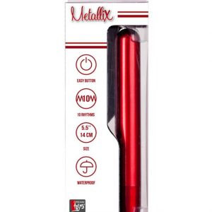 METALLIX CORONA SMOOTH VIBRATOR RED