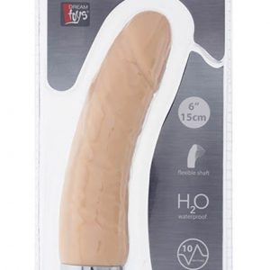 PURRFECT SILICONE VIBRATOR 6INCH FLESH T