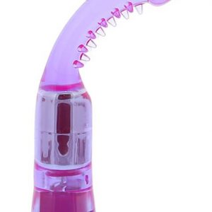 Curved Nubby Vibe Clear Lavender