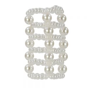 BASIC ESSENTIALS PEARL RING LARGE