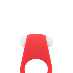 LIT-UP SILICONE STIMU RING 4 RED