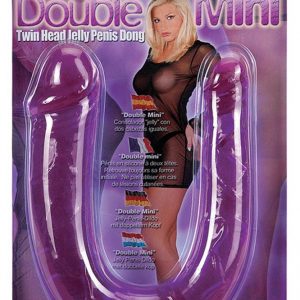 Double Mini Dong - Clear Lavender