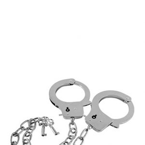 GP METAL HANDCUFFS LONG CHAIN