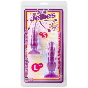 CRYSTAL JELLIES ANAL KIT PURPLE