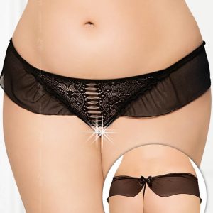 G-string 2437 - Plus Size - black    XXXL