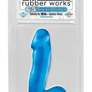 Basix Rubber Works - 6.5" Dong with Suction Cup