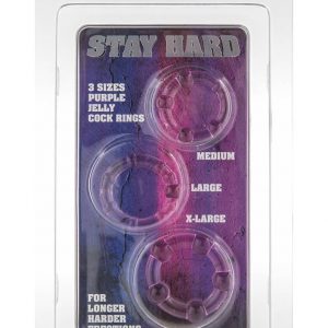 GET HARD - THREE RINGS - PURPLE