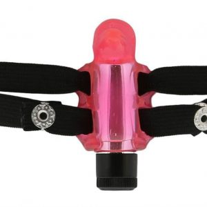 Strap-On Bizzy Birdy - Clear Hot Pink