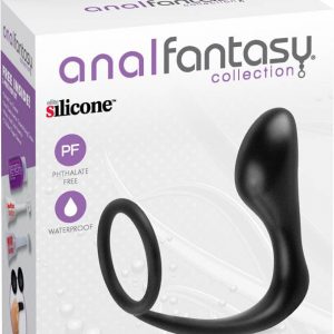 AFC-ASS-GASM COCKRING PLUG BLACK