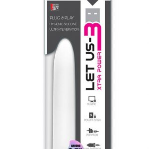LET US-B VIBRATOR WHITE